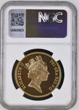 1985 GOLD FIVE POUND SOVEREIGN PF 69 ULTRA CAMEO