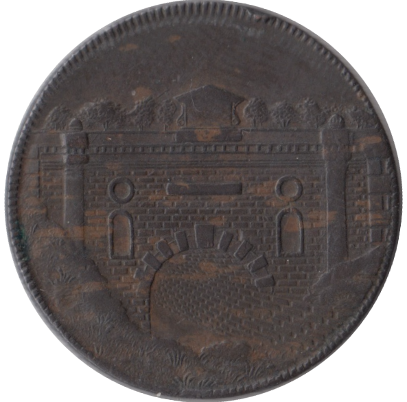 1795 HALFPENNY TOKEN BRIMSCOMBE PORT BIRMINGHAM