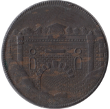 1795 HALFPENNY TOKEN BRIMSCOMBE PORT BIRMINGHAM