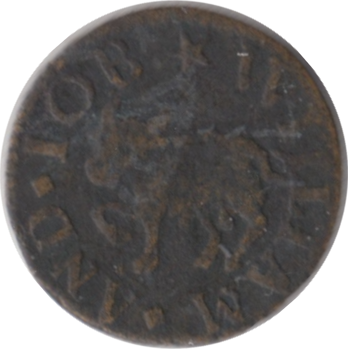 1665 FARTHING TOKEN  ST IVES CAMBRIDGESHIRE