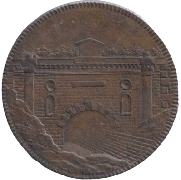 1795 HALFPENNY TOKEN BRIMSCOMBE PORT BIRMINGHAM