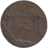 1795 HALFPENNY TOKEN BRIMSCOMBE PORT BIRMINGHAM