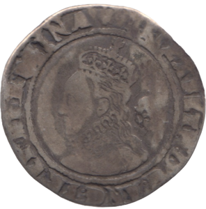 1573 SILVER SIXPENCE ELIZABETH I