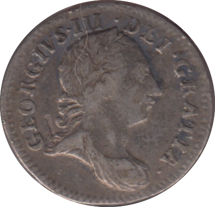 1762 MAUNDY THREE PENCE ( VF ) 3