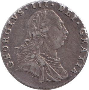 1787 SIXPENCE ( VF )