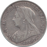 1896 SHILLING ( GVF )