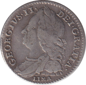 1746 SIXPENCE ( FINE )