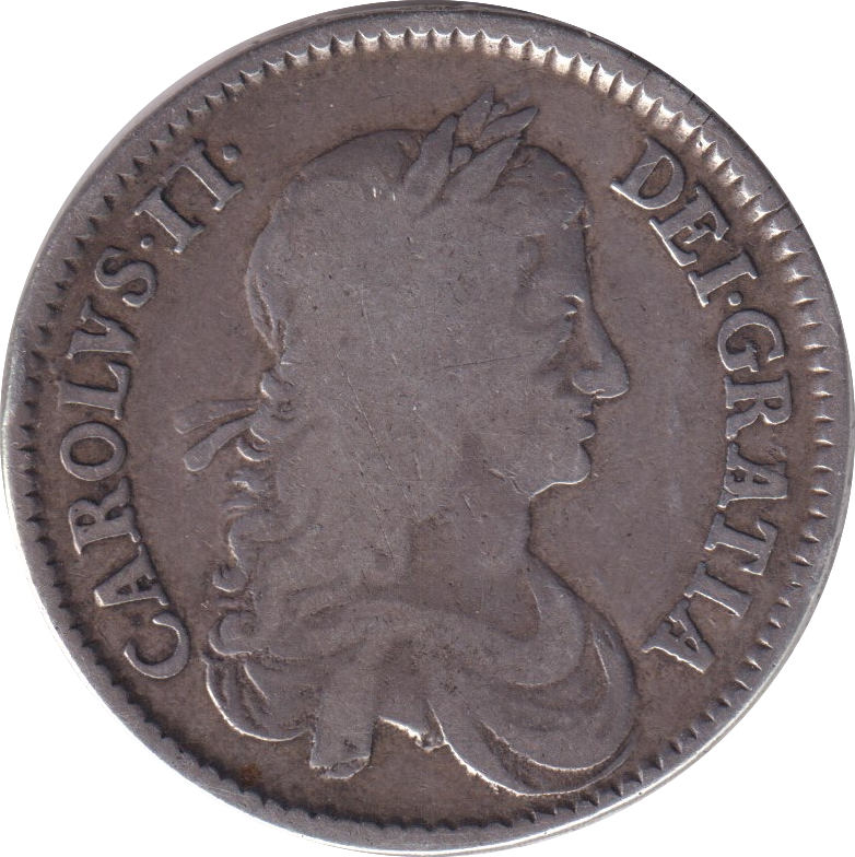 1663 HALFCROWN ( FINE )