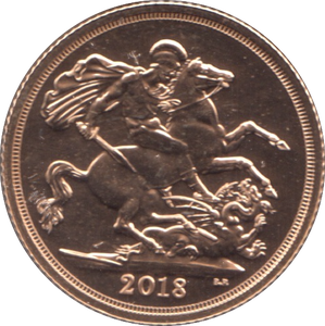 2018 GOLD SOVEREIGN ( BU )