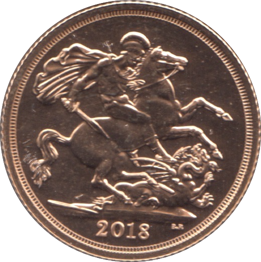 2018 GOLD SOVEREIGN ( BU )