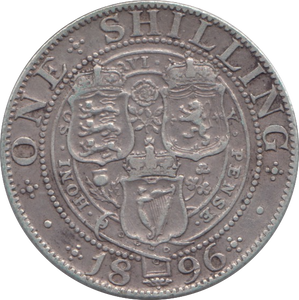 1896 SHILLING ( GVF )