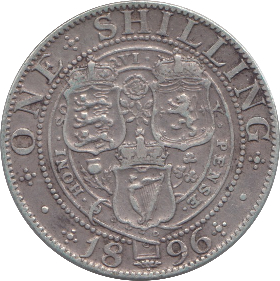 1896 SHILLING ( GVF )