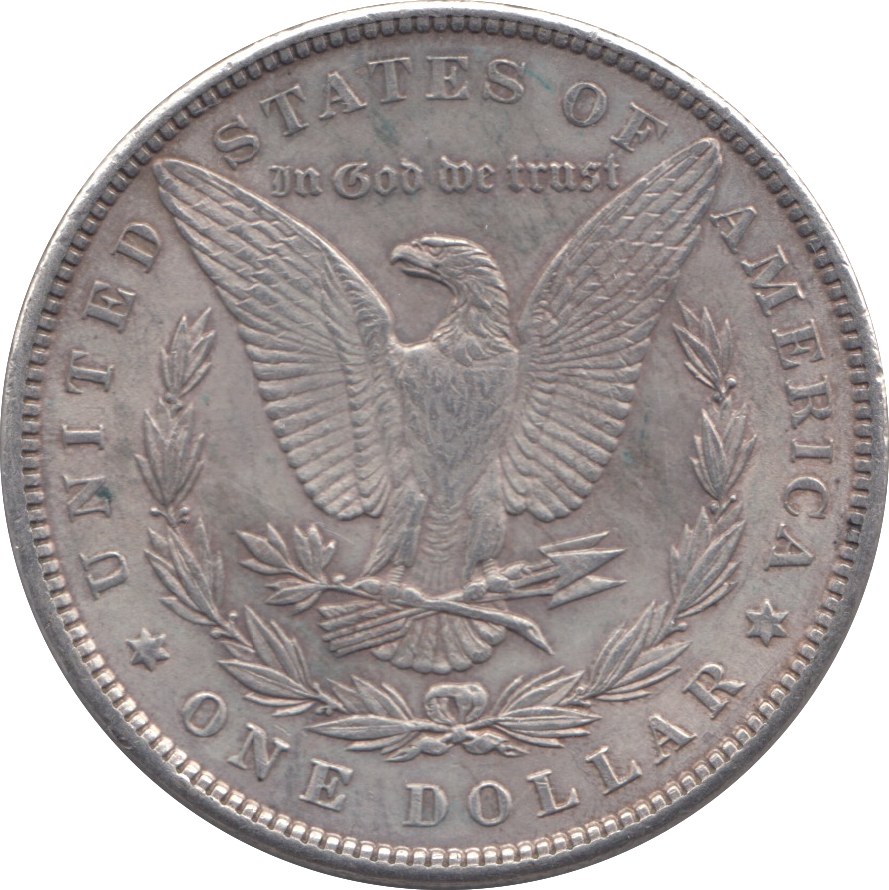 1896 SILVER MORGAN DOLLAR PHILADELPHIA MINT