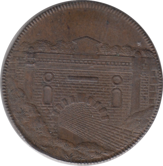 1795 HALFPENNY TOKEN BRIMSCOMBE PORT BIRMINGHAM