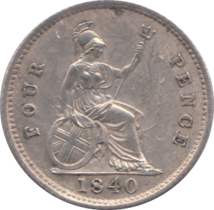 1840 FOURPENCE ( GVF )