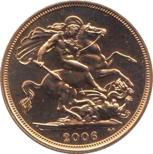 2006 GOLD SOVEREIGN ( BU )