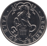 2019 BRILLIANT UNCIRCULATED £5 QUEENS BEASTS YALE OF BEAUFORT BU