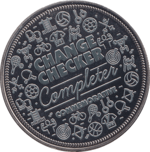 CHANGE CHECKER COMMEMORATIVE COIN F205 - WORLD COINS - Cambridgeshire Coins