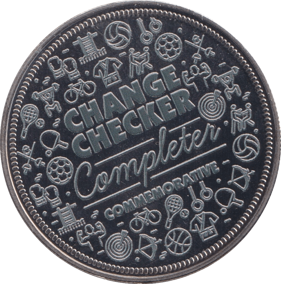 CHANGE CHECKER COMMEMORATIVE COIN F205 - WORLD COINS - Cambridgeshire Coins