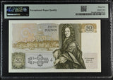 FIFTY POUNDS BANKNOTE SOMERSET PMG 35 GEM UNCIRCULATED A03 053955 - £50 Banknotes - Cambridgeshire Coins