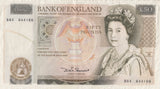 FIFTY POUNDS BANKNOTE SOMERSET REF £50 - 3 - £50 Banknotes - Cambridgeshire Coins