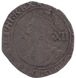 1640 SILVER SHILLING JAMES 1ST