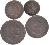 1834 MAUNDY SET WILLIAM IIII