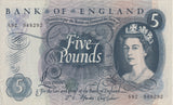 FIVE POUNDS BANKNOTE FFORDE REF £5 - 40 - £5 BANKNOTES - Cambridgeshire Coins