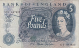 FIVE POUNDS BANKNOTE FFORDE REF £5 - 90 - £5 BANKNOTES - Cambridgeshire Coins