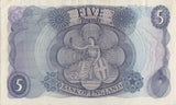 FIVE POUNDS BANKNOTE HOLLOM REF £5 - 41 - £5 BANKNOTES - Cambridgeshire Coins