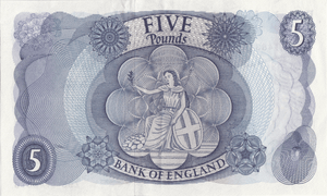 FIVE POUNDS BANKNOTE PAGE REF £5 - 89 - £5 BANKNOTES - Cambridgeshire Coins