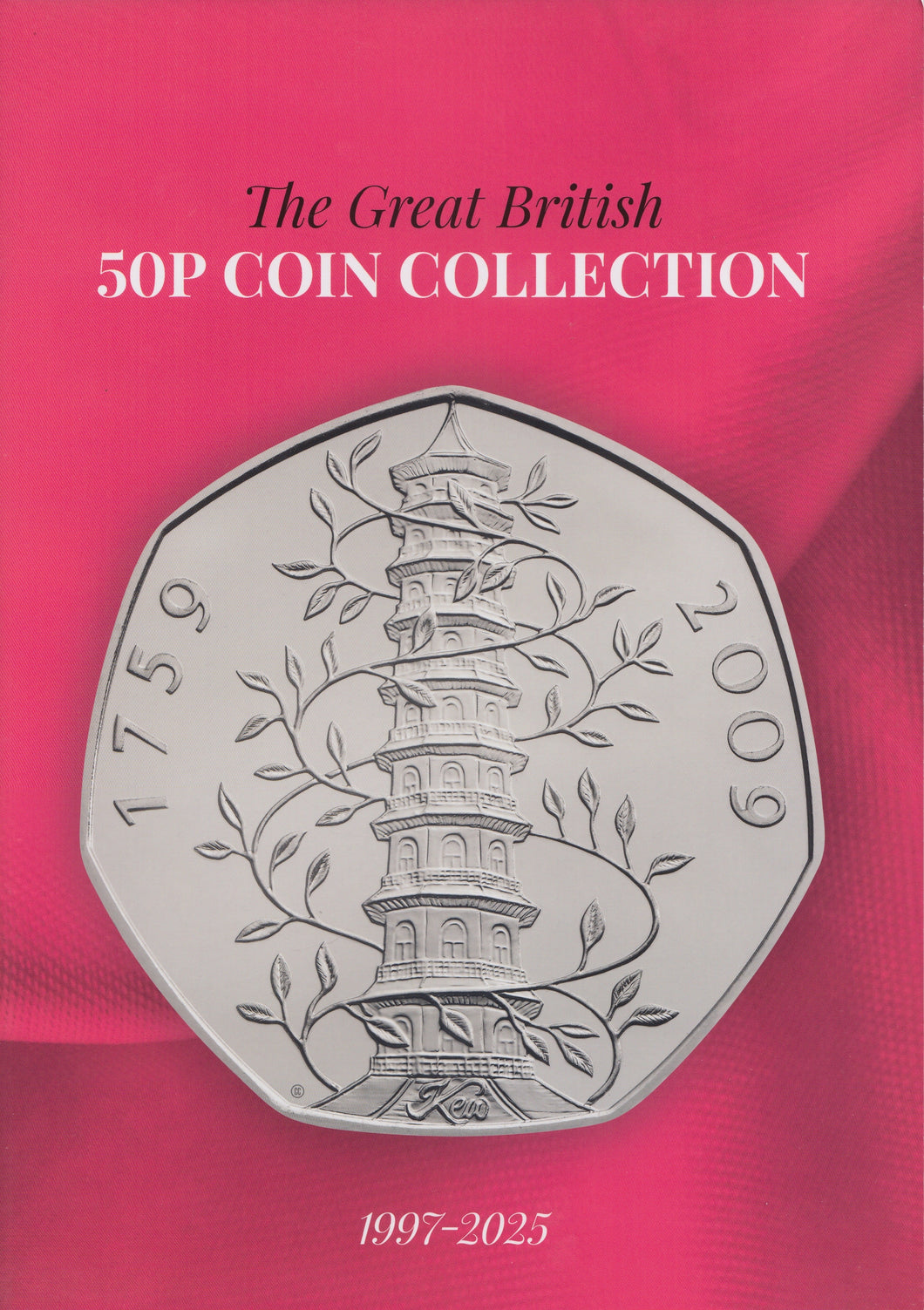 NEW 2025 UK ULTIMATE 50P COIN HUNT ALBUM - Coin Album - Cambridgeshire Coins