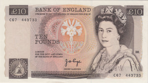 TEN POUNDS BANKNOTE PAGE REF £10 - 20 - £10 Banknotes - Cambridgeshire Coins