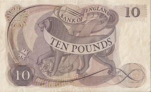 TEN POUNDS BANKNOTE PAGE REF £10 - 39 - £10 Banknotes - Cambridgeshire Coins