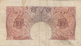 TEN SHILLINGS BANKNOTE O'BRIEN REF SHILL - 4 - 10 SHILLINGS BANKNOTES - Cambridgeshire Coins