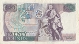 TWENTY POUNDS BANKNOTE SOMERSET REF £20 - 1 - £20 BANKNOTES - Cambridgeshire Coins