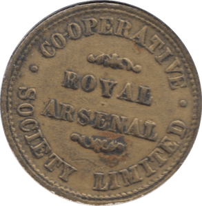 £1 ARDILL LEEDS ROYAL ARSENAL COOPERATIVE SOCIETY LIMITED TOKEN - Token - Cambridgeshire Coins