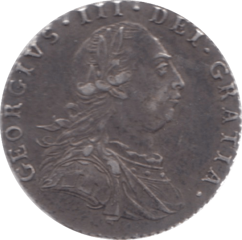 1787 SIXPENCE ( GVF ) 23