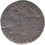 1558 - 1603 SILVER SIXPENCE ELIZABETH 1ST - Hammered Coins - Cambridgeshire Coins