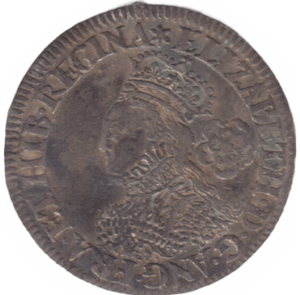 1561 ELIZABETH I SILVER SIXPENCE - hammered coins - Cambridgeshire Coins