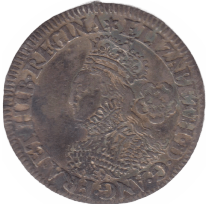 1561 ELIZABETH I SILVER SIXPENCE - hammered coins - Cambridgeshire Coins