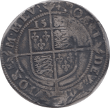 1582 ELIZABETH 1ST SIXPENCE - HAMMERED - Cambridgeshire Coins