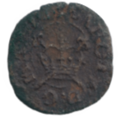 1625 - 1649 COPPER FARTHING CHARLES 1ST - Hammered Coins - Cambridgeshire Coins