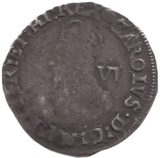 1625 - 1649 SILVER SIXPENCE CHARLES 1ST TOWER MINT - Hammered Coins - Cambridgeshire Coins