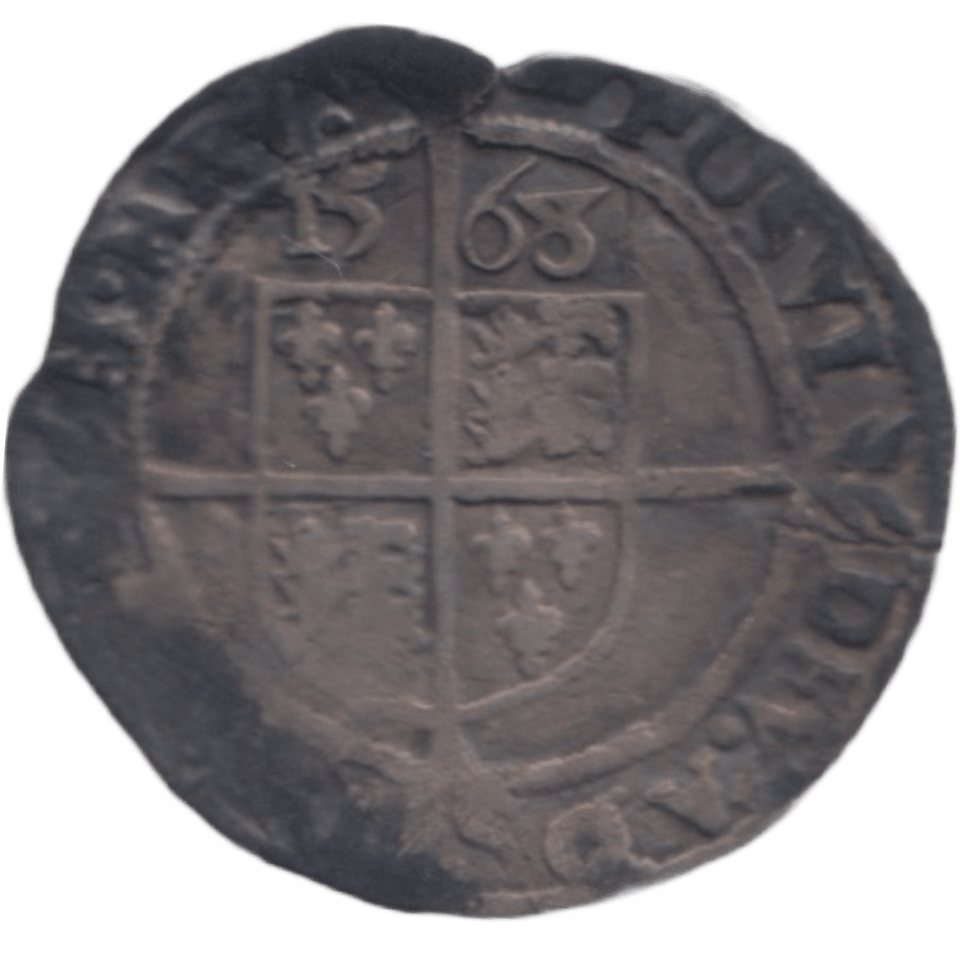 1658 ELIZABETH 1ST SILVER THREEPENCE - Hammered Coins - Cambridgeshire Coins