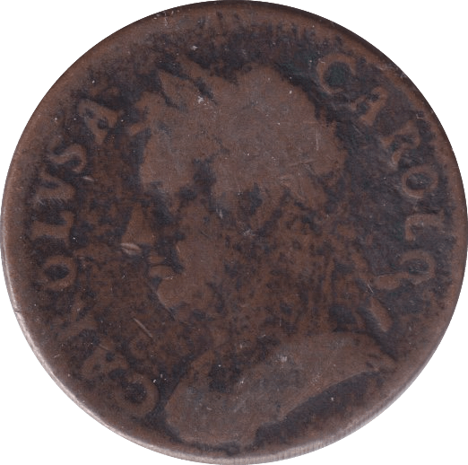 1672 FARTHING ( FAIR ) - Farthing - Cambridgeshire Coins