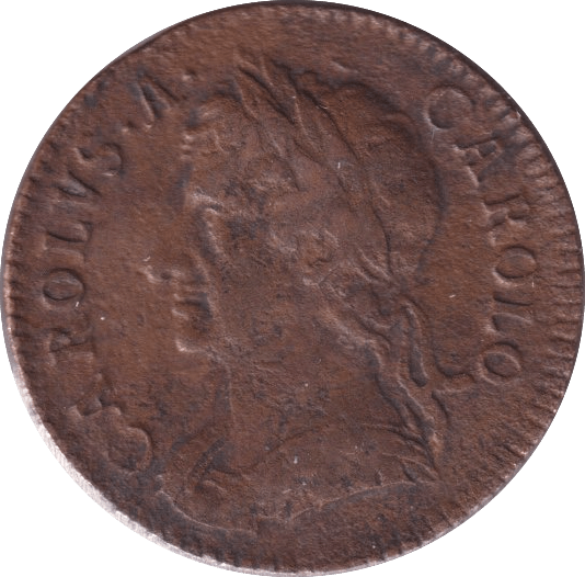 1672 FARTHING ( GF ) - Farthing - Cambridgeshire Coins