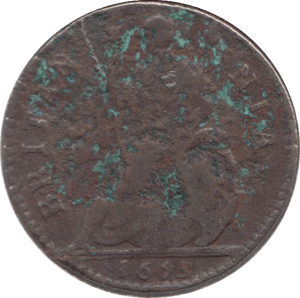 1673 FARTHING ( NF ) - Farthing - Cambridgeshire Coins