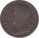 1673 FARTHING ( NF ) - Farthing - Cambridgeshire Coins