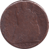 1674 FARTHING ( FAIR ) - Farthing - Cambridgeshire Coins